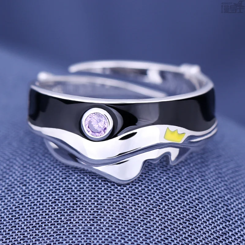 

Anime Noragami Yato Finger Pendant Adjustable Ring Fashion 925 Sterling Silver Rings Cosplay Props Jewelry Cos Gift