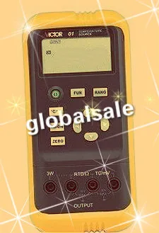 VICTOR VC01 Температура калибратор выход(100мв/1000мв) с 5 цифр большой ЖК-дисплей