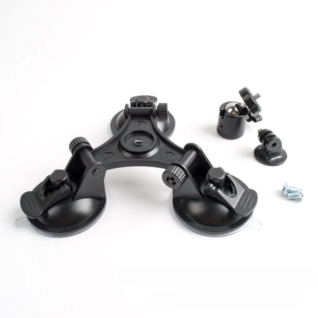 Car Windshield Suction Cup for Gopro Hero 6 5 7 Session Sjcam H9 Yi 4K Action Camera Tripod Holder Mount Yes ABS | Электроника