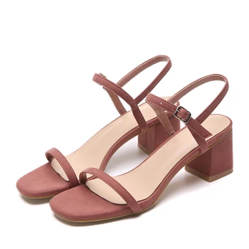 

Women Casual Shoes Fashion Chunky Heel Women's Sandals 2020 Summer Newest Fashion Women's Sandals