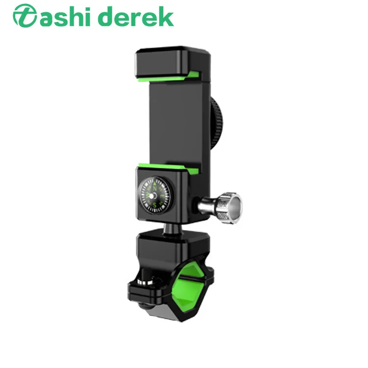Electric motorcycle mobile phone navigation bracket bicycle mobile phone bracket with compass Riding mobile phone navigation