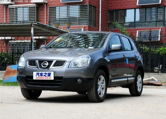 ABS Краски Автомобиля Заднее Крыло багажника выступ Спойлеры насадка для Nissan Qashqai 2007 2008 2009 2010 2011 2012 2013 - Цвет: Серый