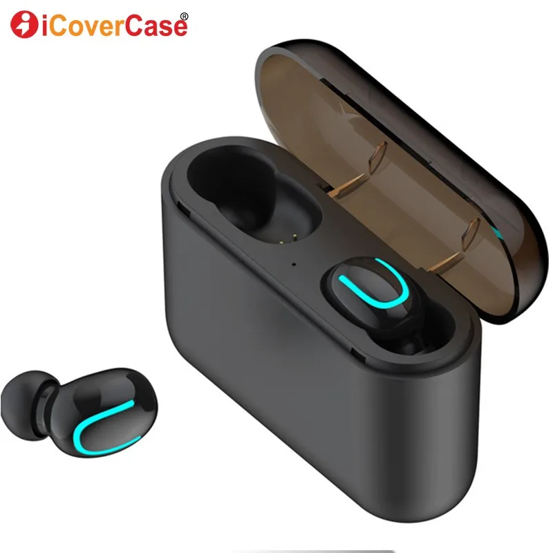 For Apple iPhone 11 Pro Max X XS XR 8 7 6 6s Plus Twins Bluetooth Earphone Wireless Headphones Earbud with Charging Box and Mic