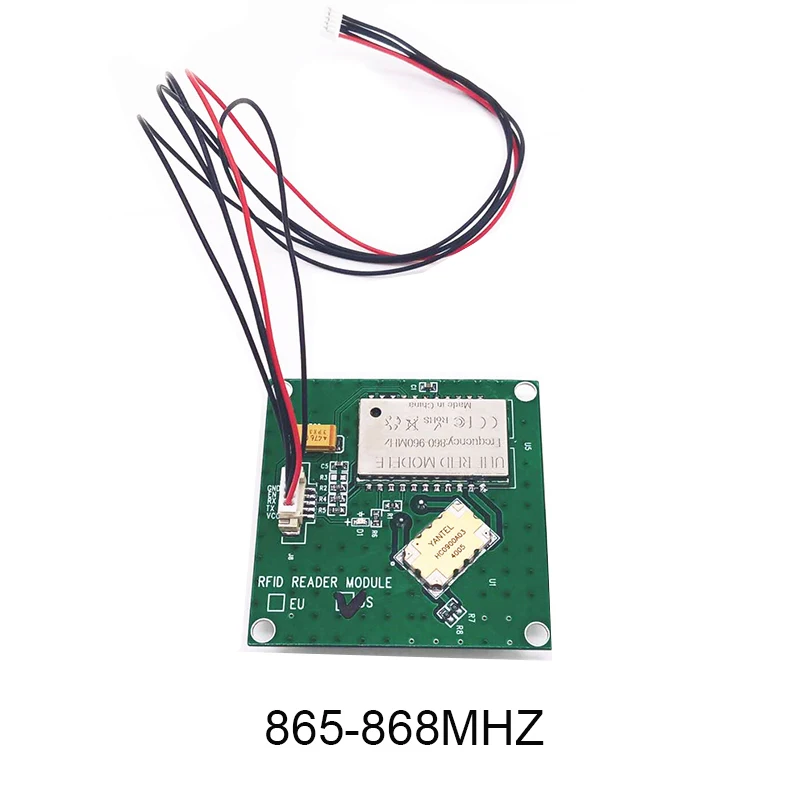 865-868Mhz FONKAN RFID модуль UHF и антенна ISO18000-6C 860-960 МГц ЕС/США Частота интегрированный антенный модуль для Raspberry Pi TTL232 - Цвет: 865-868Mhz