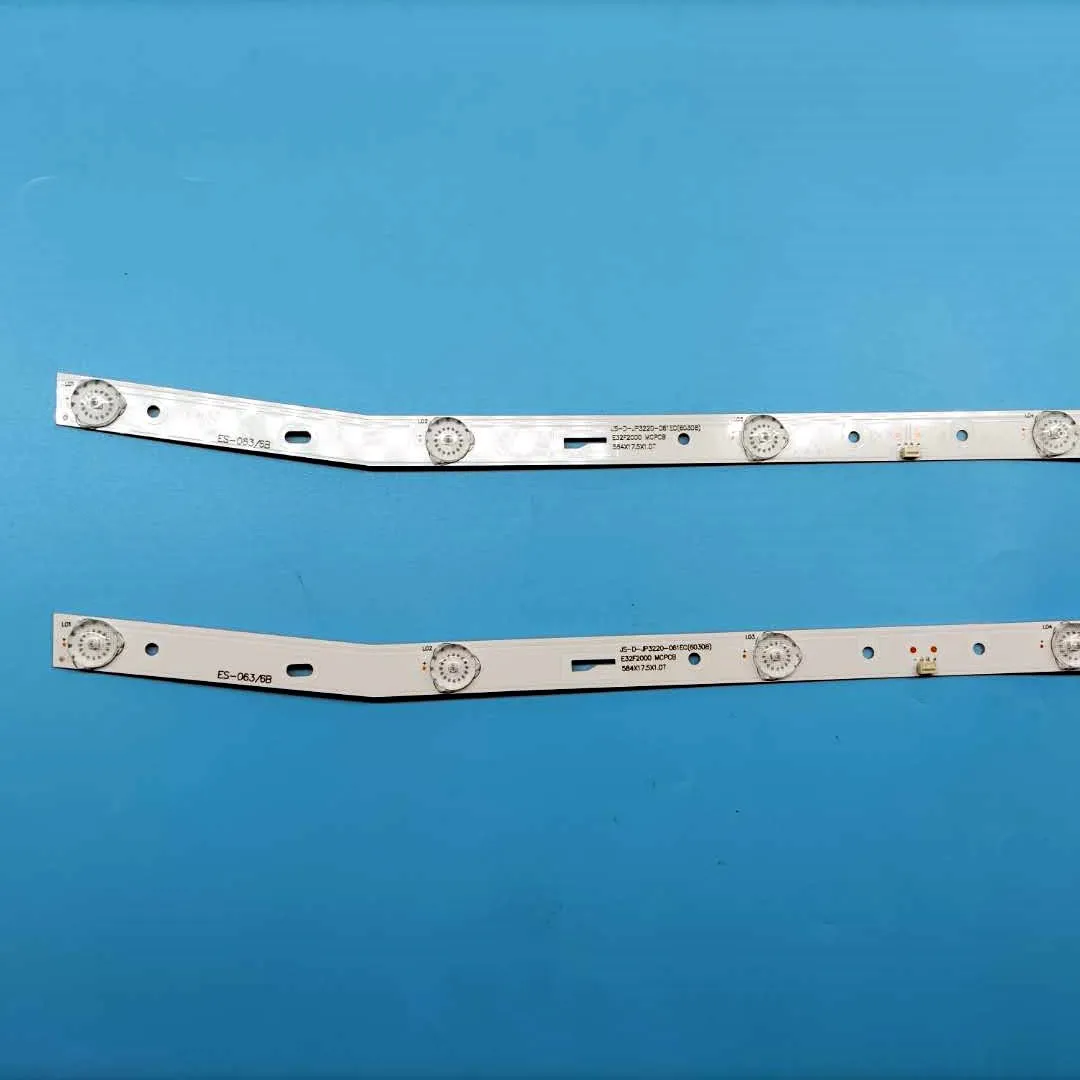 US $10.90 LED Blaklight Strip 6 Lamp For AKAI JSDJP3220061EC E32F2000 MCPCB AKTV3222 NUOVA ST3151A058 V320BJ7PE1 AKTV3212 AKTV3216