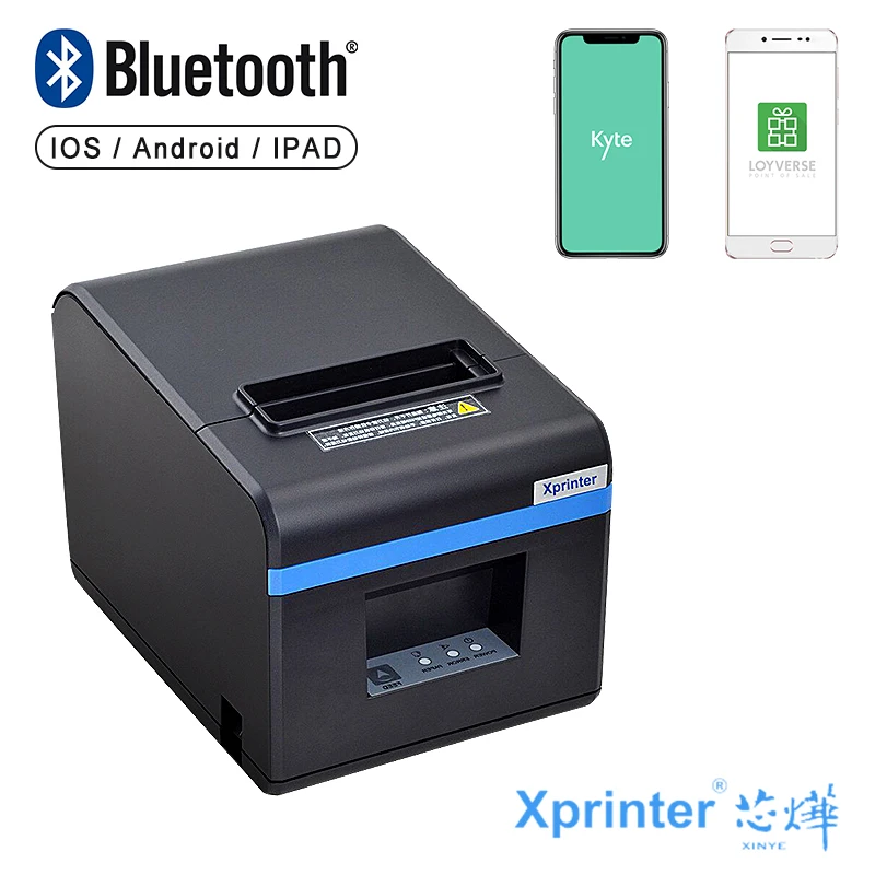 Термопринтер для чеков 80 мм Pos принтер с автоматической обрезкой USB Ethernet Bluetooth