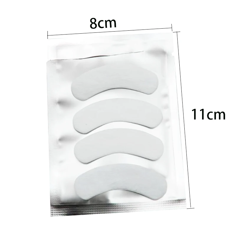 Description Picture 3 of item200pairs/pack New Paper Patches Eyelash Under Eye Pads Lash Eyelash Extension Hydrating Eye Tips Sticker Wraps Make Up Tools