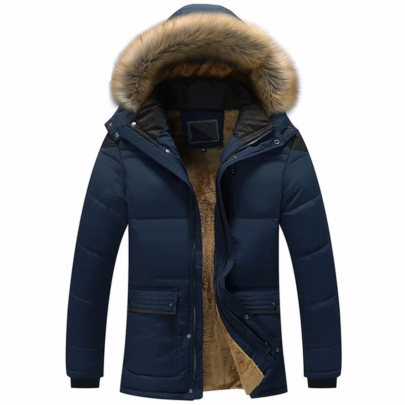 Модная ветровка Veste Homme Толстые мужские куртки с капюшоном уличная одежда базовое