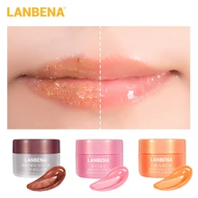 LANBENA скраб для губ маска для сна бальзам для губ увеличивающий бальзам для губ Отшелушивающий увлажняющий питание восстановление тонких линий уход за маслом губ