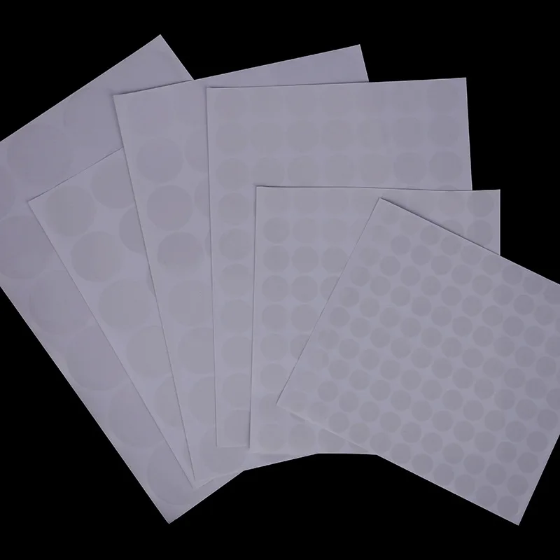 Self Adhesive Stickers Adhesive Stickers Decorative Labels Stickers DIY Scrapbooking Accessories Round Dia. 1.5/2/2.5/3/3.5/4/5cm Transparent Labels Circle PVC Scrapbooking Labels Seal Sticker DIY Self-Adhesive Gift Sticker