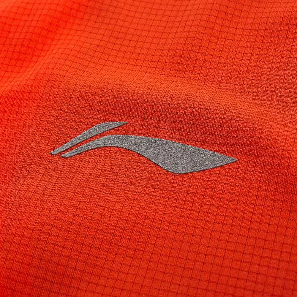 Мужская футболка для бега Li Ning 100% полиэстер тонкая подкладка ATSN093 MTS2795 код