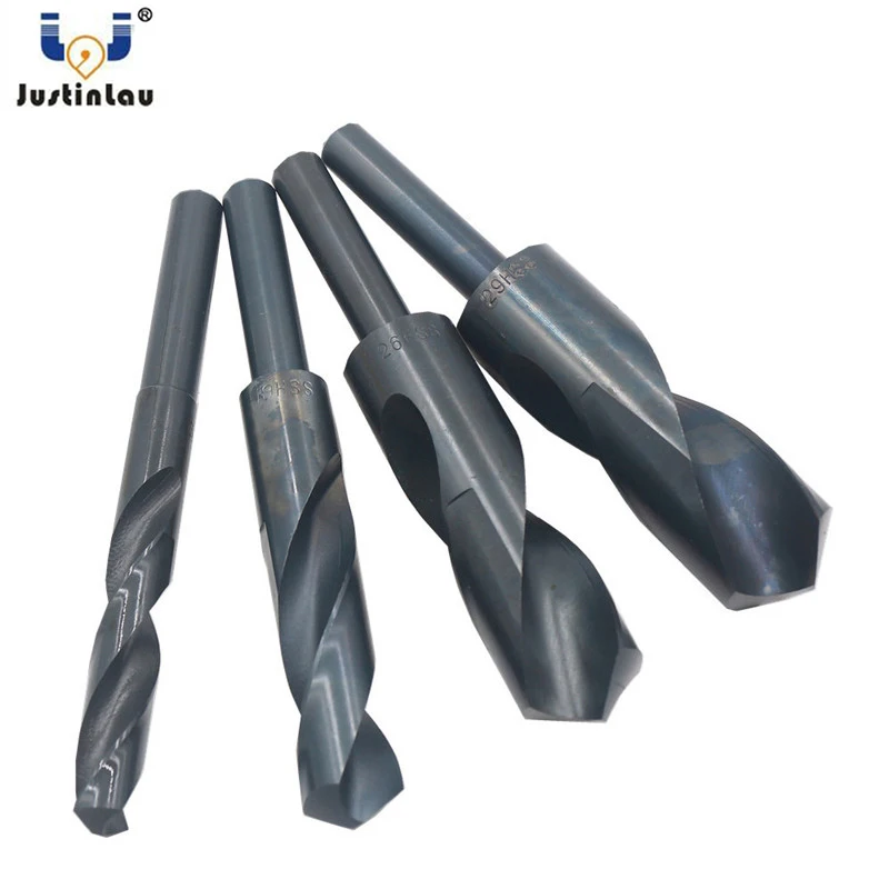 Сверло JUSTINLAU HSS 4241 высокоскоростное стальное сверло черное 1/2 с прямым