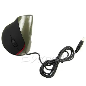 

Wired Vertical Mouse Superior Ergonomic Design Mice Optical USB Mouse For Gaming Computer Laptop Prevention Mouse Hand Au06 19