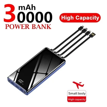 電源銀行30000 2600mahのポータブル外部バッテリー超薄型powerbankデュアルusbの充電器電話