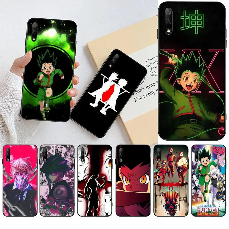 

CUTEWANAN Japanese Anime Hunter x Hunter Phone Case for Huawei Honor 20 10 9 8 8x 8c 9x 7c 7a Lite view pro