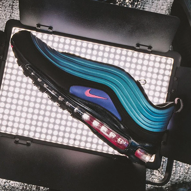 Оригинальные подлинные мужские кроссовки для бега Nike Air Max 97, Спортивная уличная спортивная обувь с амортизацией, качественная BV6666-106