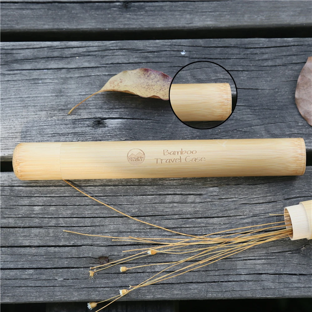 Новый экологичный чехол из натурального бамбука для зубной щетки бамбуковая