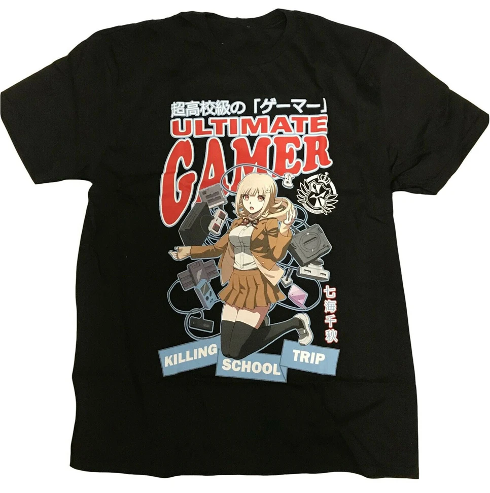 EXCLUSIVE Danganronpa Ultimate Gamer Chiaki Nanami Authentic Anime T-Shirt 34763