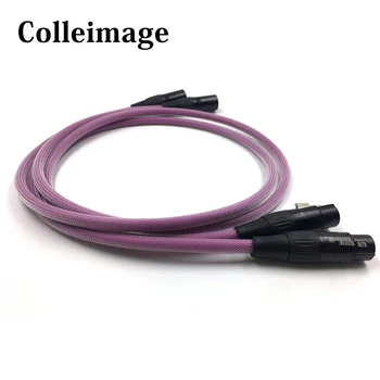

Colleimage 1Pair Hifi XLR Cable Pure OCC Audio Cable XLR Male to Female Audio Cable with XLR Plug Connector