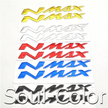 

Motorcycle Emblem Badge Decal 3D Tank Wheel Logo N-MAX Sticker For NMAX 125 155
