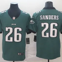Сшитая Мужская Джерси Philadelphia#26 Eagles Miles Sanders