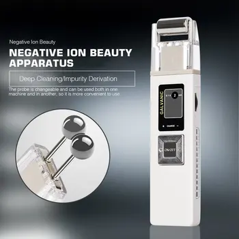 

Electric Ultrasonic Beauty Instrument Negative Ion Micro-current Skin Cleaning Facial Beauty Massager