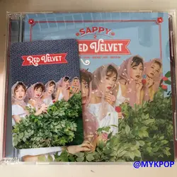 [MYKPOP] ~ 100% Официальный оригинал ~ Красный бархат: SAPPY альбом, CD-DVD-SA19081111