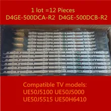 12 шт. светодиодный подсветка strip12 лампы для SAMSUNG 5" ТВ 2014SVS50_3228 D4GE-500DCA-R2 D4GE-500DCB-R2 UE50H6350 UN50J5500AF UE50H6200