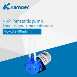 Kamoer NKP Микро перистальтический водяной дозирующий насос с 3 V/6 V/12 V/24 V DC мотор BPT трубки 6 в упаковке