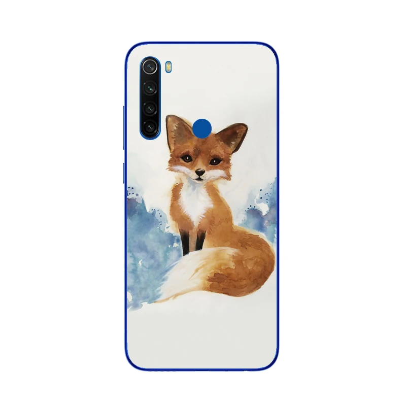 leather case for xiaomi For Xiaomi Redmi note 8 Case Silicone Painting Soft TPU phone cover For Xiaomi Redmi note 8t 6.3' note 8 pro Fundas Coque bumper best phone cases for xiaomi