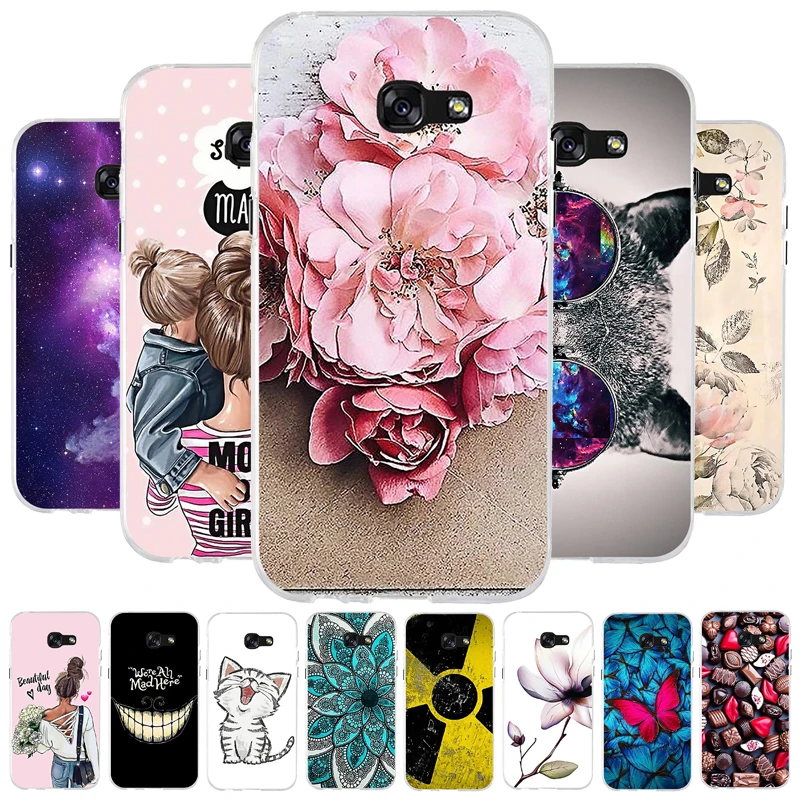 a For Samsung A5 2017 Case Soft Silicone Phone for Galaxy SM-A520F Cover Fundas | Мобильные телефоны и аксессуары