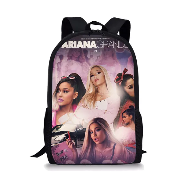 CDZHL713C Thikin Ariana Grande Студенческая школьная сумка для девочек подростков рюкзак дорожная сумка для шоппинга сумка на плечо Женская Mochila - Цвет: CDZHL713C