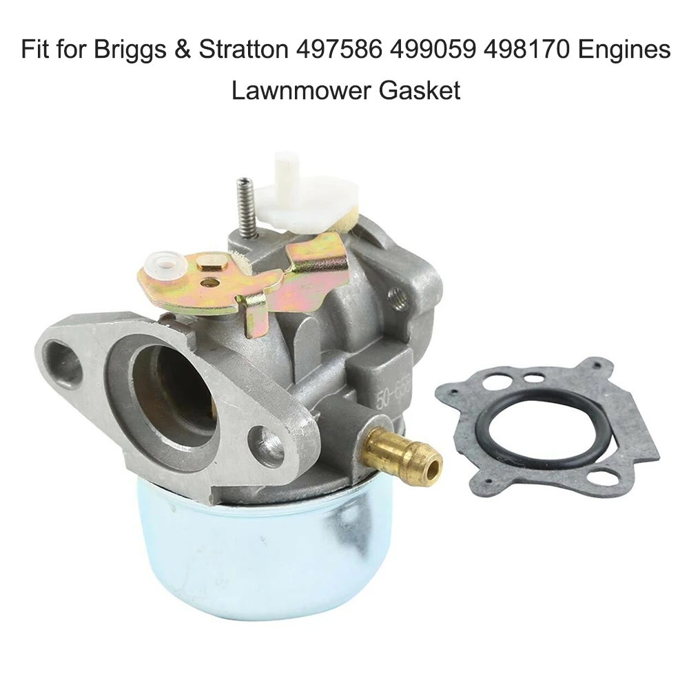 New Carburetor Fit For Briggs & Stratton 497586 499059 498170 Engines