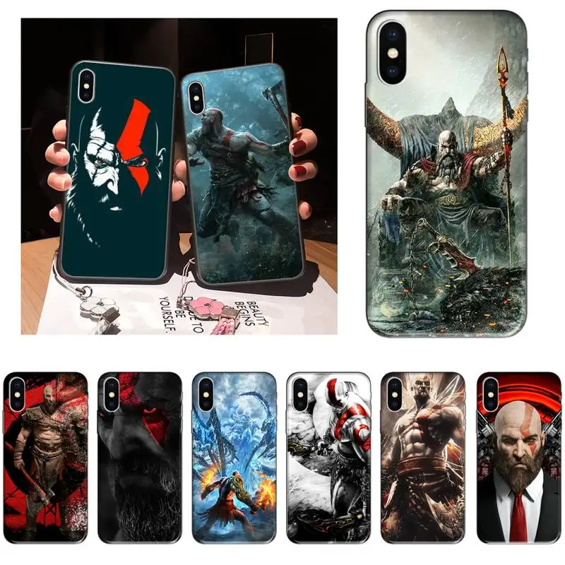 Чехол для телефона ZOROXU God Of War Ghost of Sparta Kratos iPhone 12 Mini 11 Pro XS Max X XR 7 8 Plus | Мобильные