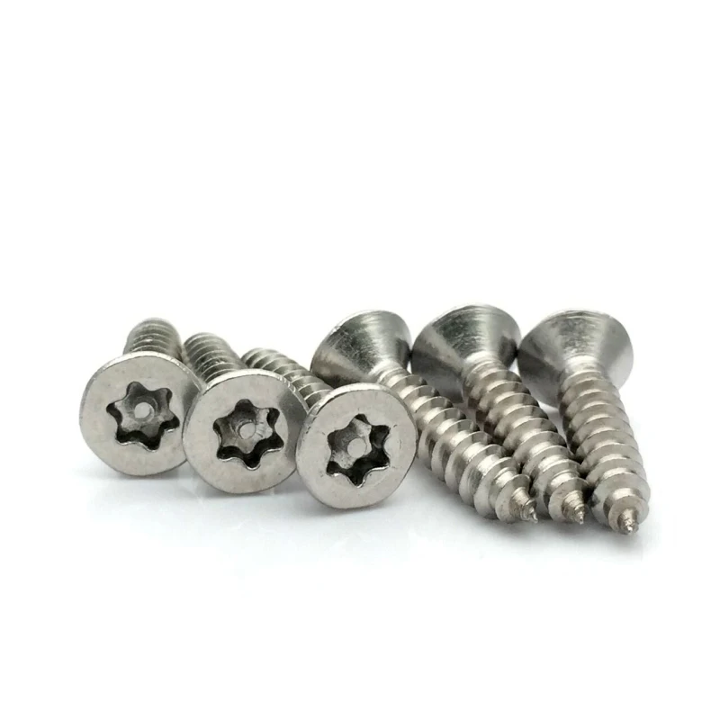 Нержавеющая сталь Torx с плоской головкой саморез столб ST2.9 3 9 4 2 8 SUS304 шести