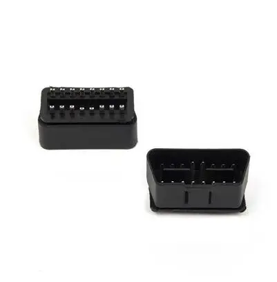 2 шт./лот OBD2 16pin штекер разъем с платой 16 Pin мужской разъем OBD адаптер игла заглушка OBDII 12 В 24 в автомобильный диагностический - Название цвета: 24V