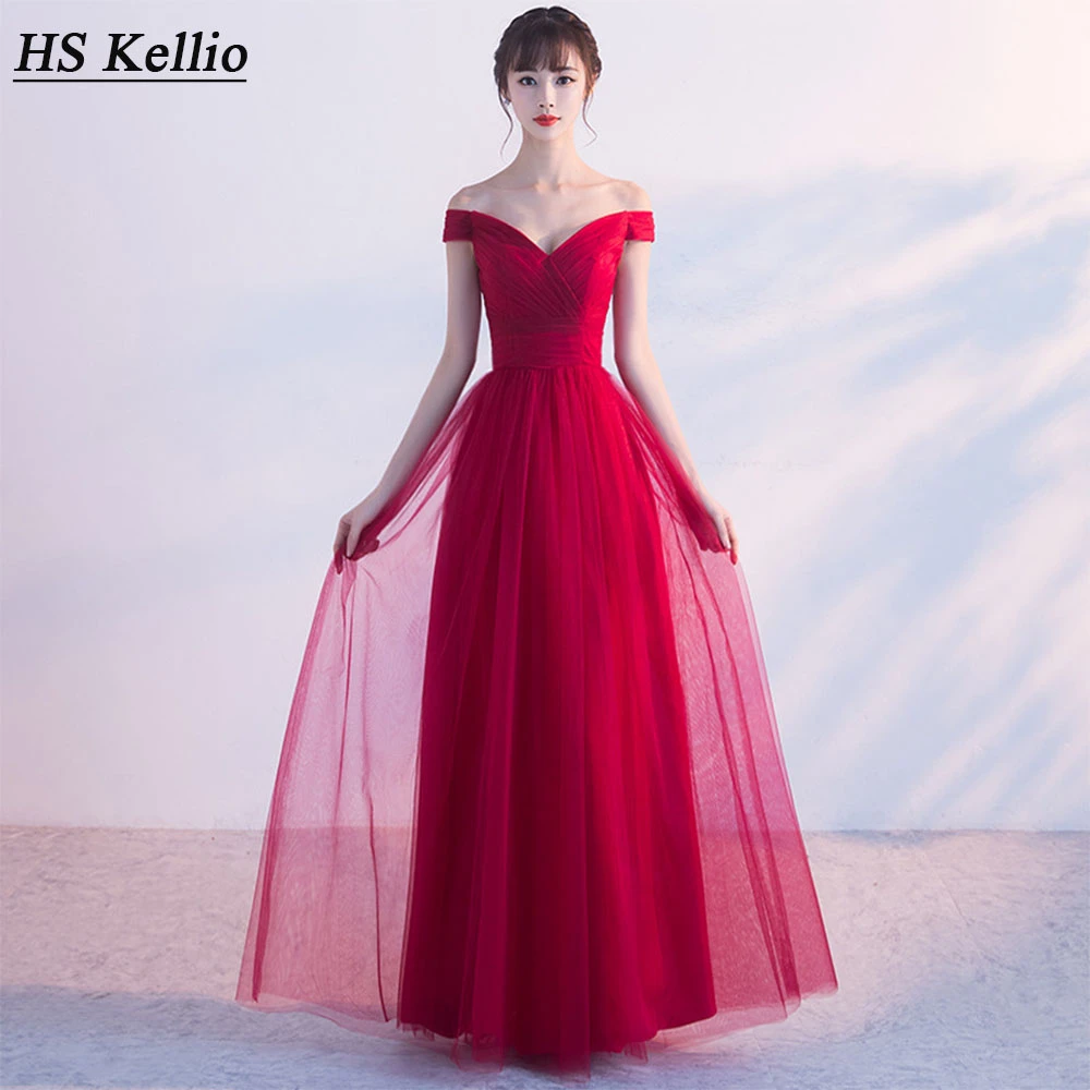 2019 Maxi De Dama De Honor Vestidos Nueva Moda Sin Mangas O Cuello Rojo Perla Decorado De La Fiesta De La Boda Vestidos De Noche Buy Vestidos Largos sptc.edu.bd