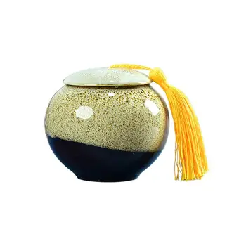 

250ml Tea Culture Storage Bottles Jars Ceramics Dampproof Tea Caddies Chinese Style Home Storage Bottlese Storage Container