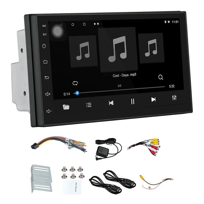 2Din Car Android 8.1 Multimedia Player Autoradio 7Inch Contact Sn GPS Bluetooth FM WIFI Auto o Stereo | Автомобили и мотоциклы