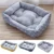 new Pet Cat dog Bed Warm Pet Products For Small Medium Large Dog Soft For Dogs Washable House For Cat Puppy Cotton Kennel Mat 1