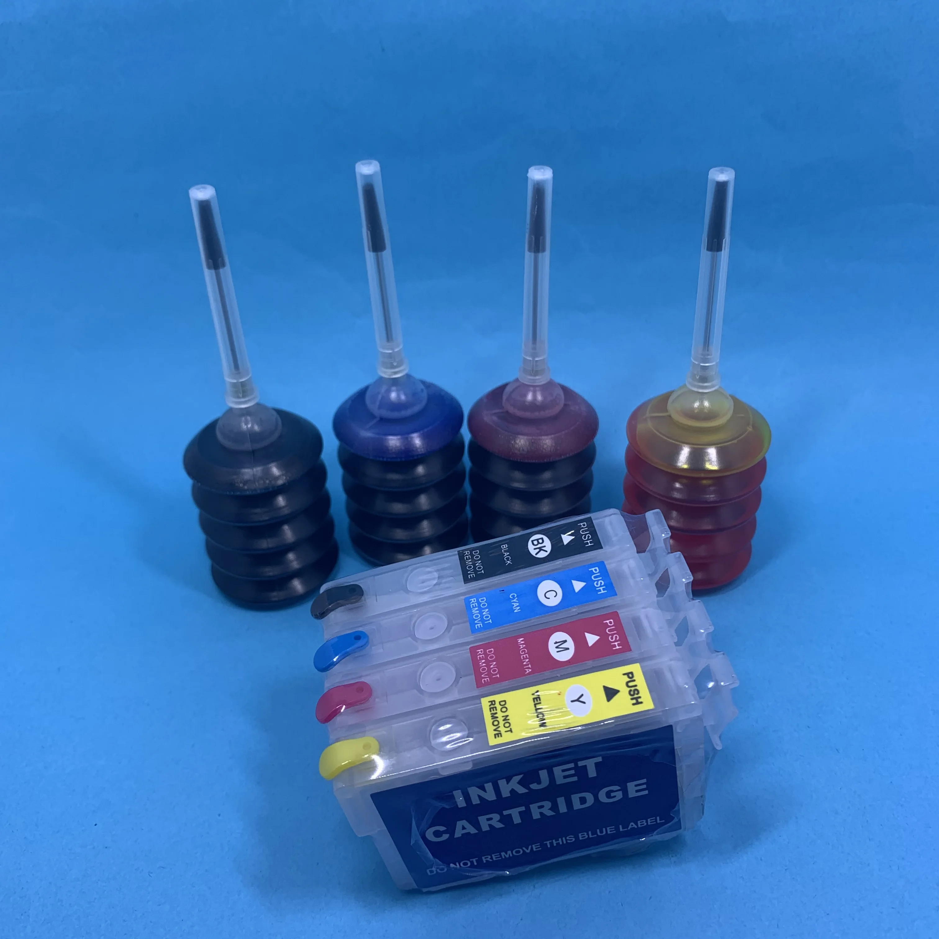 YOTAT многоразового T502 T502XL чернильный картридж 502XL T02W1-T02W4 для Epson XP-5100 XP-5105 WF-2860 WF-2860DWF/WF-2865DWF