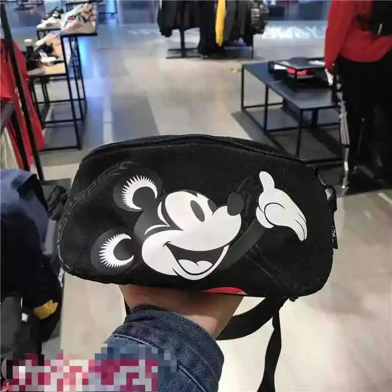 Disney Mickey mouse мальчик canves сумка мессенджер кукла пояс на плечо мультфильм Минни