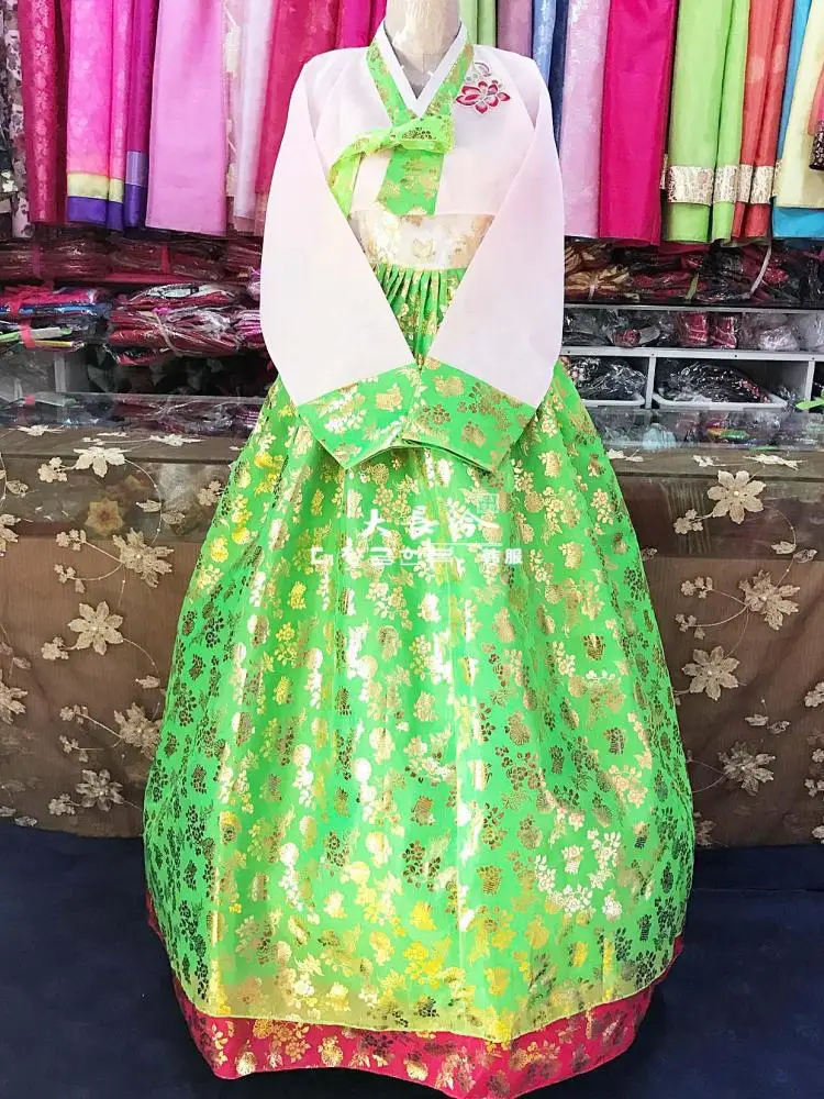 Платье ханбок традиционная корейская церемония костюм DANGUI Корейский королевский костюм традиционная одежда