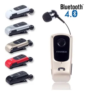 

F920 Collar Retractable Bluetooth earphone Call Reminder Vibration Wear Clip Bluetooth Headset Sports Running Headset