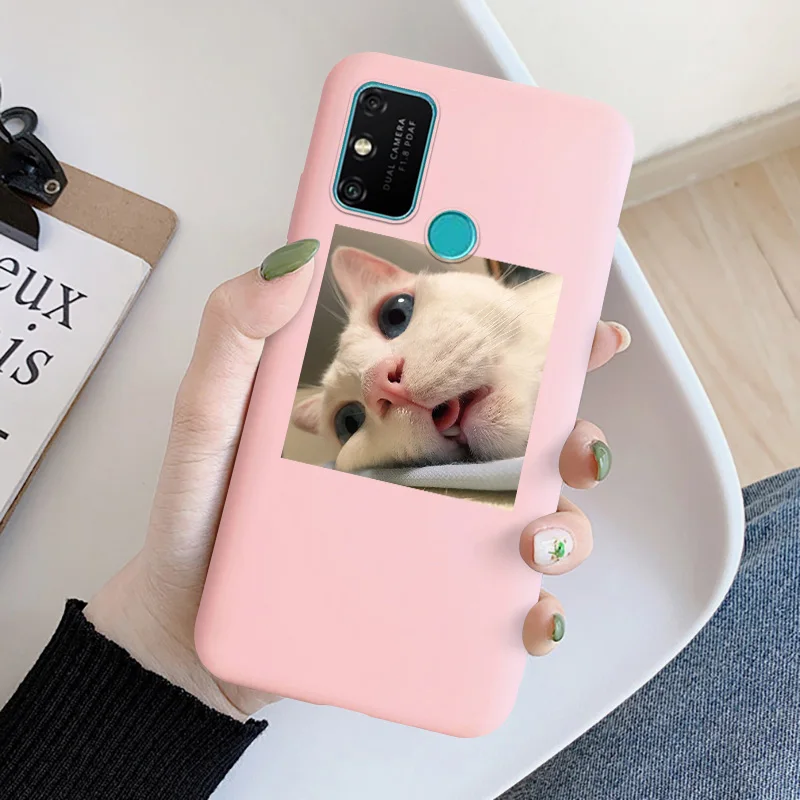 For Huawei Honor 8S 8A 8C 8X 6X 6C 9A 9C 9S 9X Lite 7C 7A Pro Case Cute Cat Matte Candy Silicone Cover Honor V10 V20 V30 X10 V9 For Huawei Honor 8S 8A 8C 8X 6X 6C 9A 9C 9S 9X Lite 7C 7A Pro Case Cute Cat Matte Candy Silicone Cover Honor V10 V20 V30 X10 V9