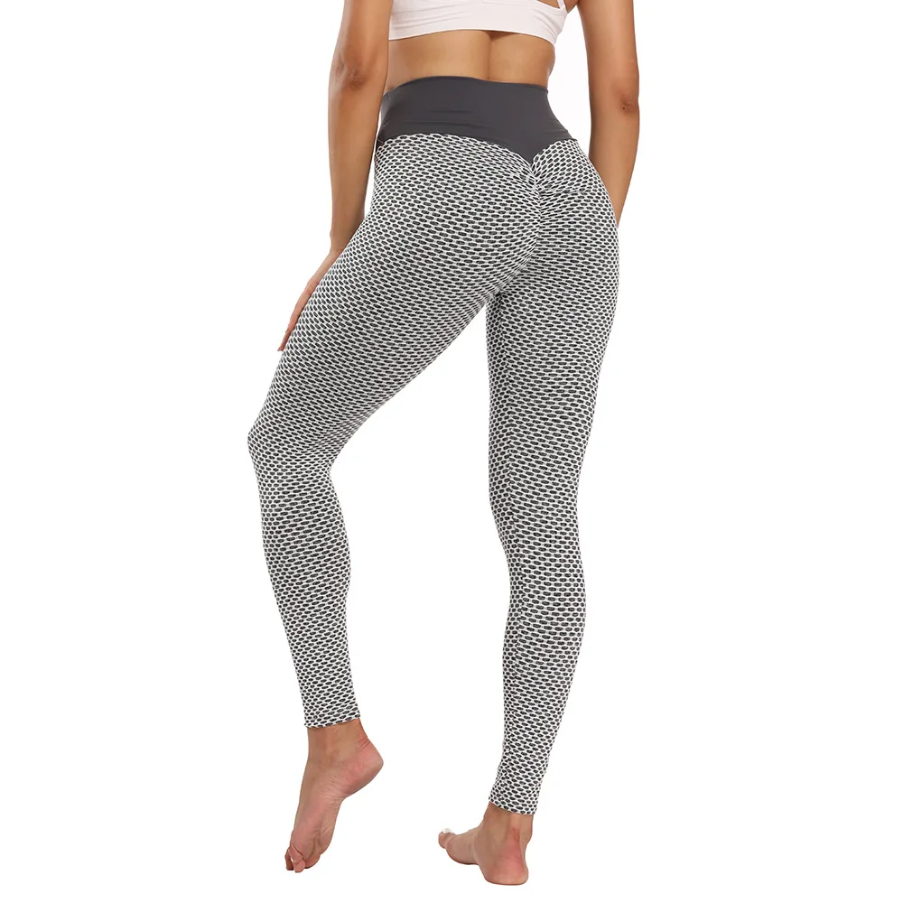 INITIALDREAM-Leggings de Fitness para mujer, pantalones de realce, cintura alta, para ejercicio sin costuras, gimnasio, longitud hasta el tobillo