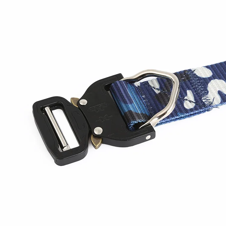 ZLD Military Tactical Nylon Belt Metal Buckle Adjustable Army Outdoor Quick Release Hunting Training Nylon Outdoor training belt