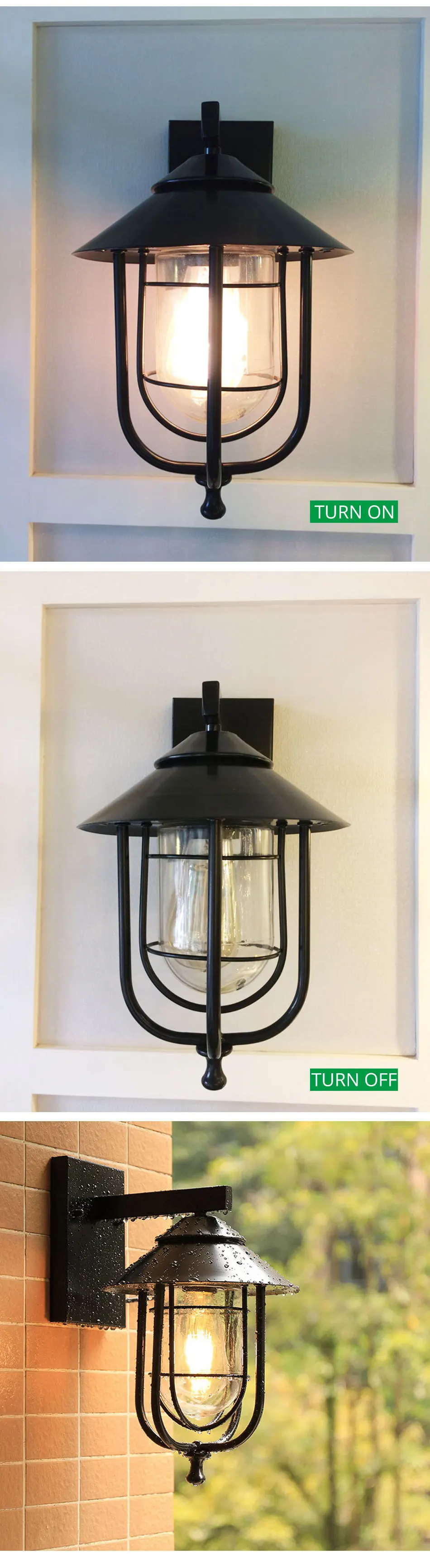 Outdoor Wall Lights (4)