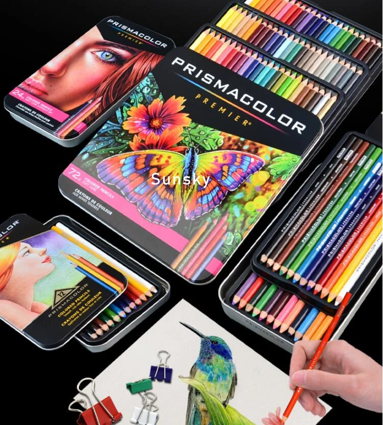 Conté Crayons de Couleur Aquarellables pour Adultes - 24 Couleurs