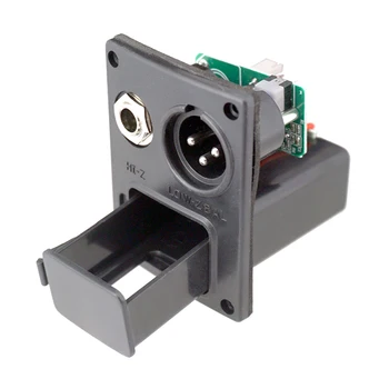 

9V Guitar Pickup Battery Box Holder Musical Instrument Accessory, Black